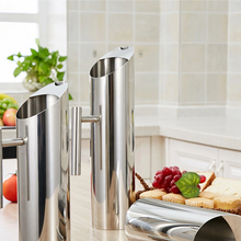 Load image into Gallery viewer, Stainless Steel Water Pitcher With Ice Guard Tea Pot Kettle Jug Cold Beverages Juice Pot Ktv Bar Accessories
